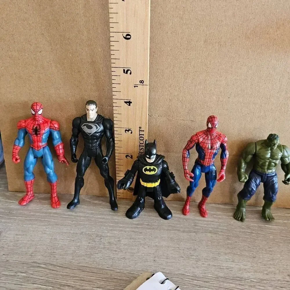 DC comics Marvel Super heroes 5pc bundle